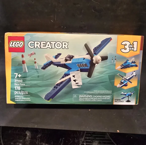 LEGO CREATOR LOT (2): 31160 Race Plane & 31146 Flatbed Truck with Helicopter - Picture 3 of 3